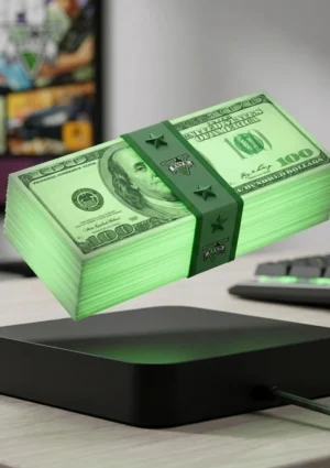 Levitate Cash Block™ – Magnetic Floating Money Lamp