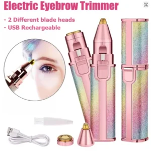 BrowGlow™ 2-in-1 Eyebrow & Facial Trimmer