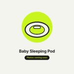 SnugNest™ Baby Sleeping Pod (Camel)